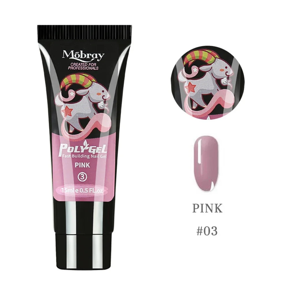 15ml Poly Acrylic Gel For Nail Extension