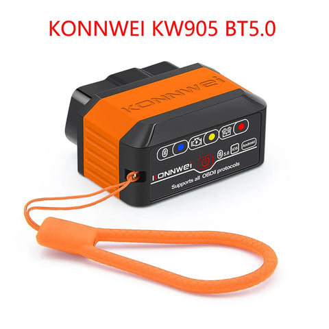 Car Scanner Bluetooth 5.0 for Android/IOS KONNWEI KW905 OBD2 – Engine Diagnostic Tool 