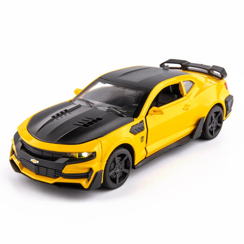 Scale 1/32 Camaro Toys Model Car Alloy Metal Diecast With 4 Doors 