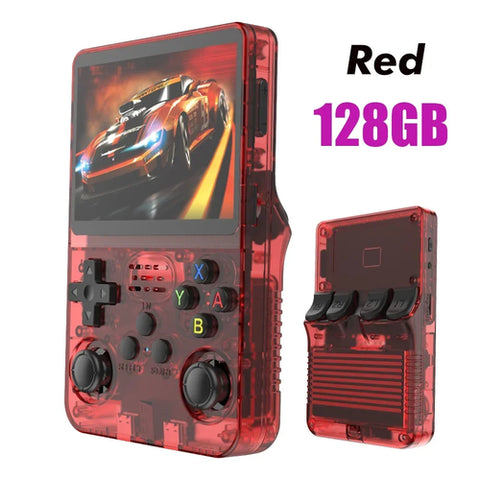 Retro Handheld Game Console with Linux System and 3.5 Inch IPS Screen BOYHOM NEW R36S 