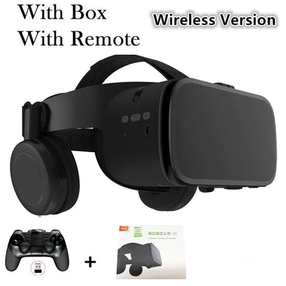 Bobo VR Z6 3D Virtual Reality Glasses Bluetooth Headset