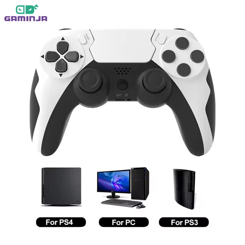 GAMINJA P48 Wireless Gamepad with Six-Axis Gyroscope Game Controller 