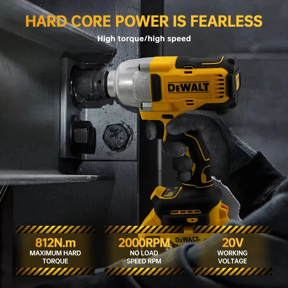 DEWALT DCF892 Electric Impact Driver Cordless Brushless 1/2" Compact DCF892 