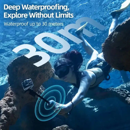 Telesin Selfie Stick Waterproof - 250-850mm with Remote for GoPro Hero13/12/11/Mini/10/9/8 Black / Max