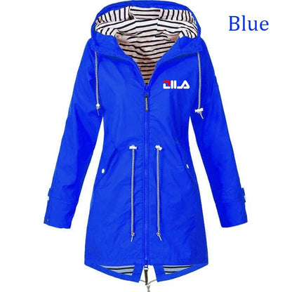 Windproof Waterproof Jacket Outdoor Climbing Long Sleeve Windbreaker Raincoat (S-5XL)