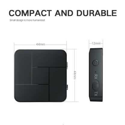 Bluetooth 5.0-ljudtransmitter och -mottagare