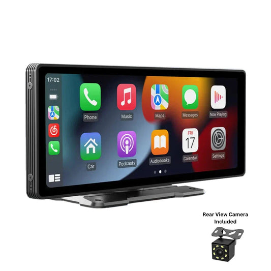 CarScreen 10.26" – Wireless CarPlay/Android Auto + Free Rear View Camera