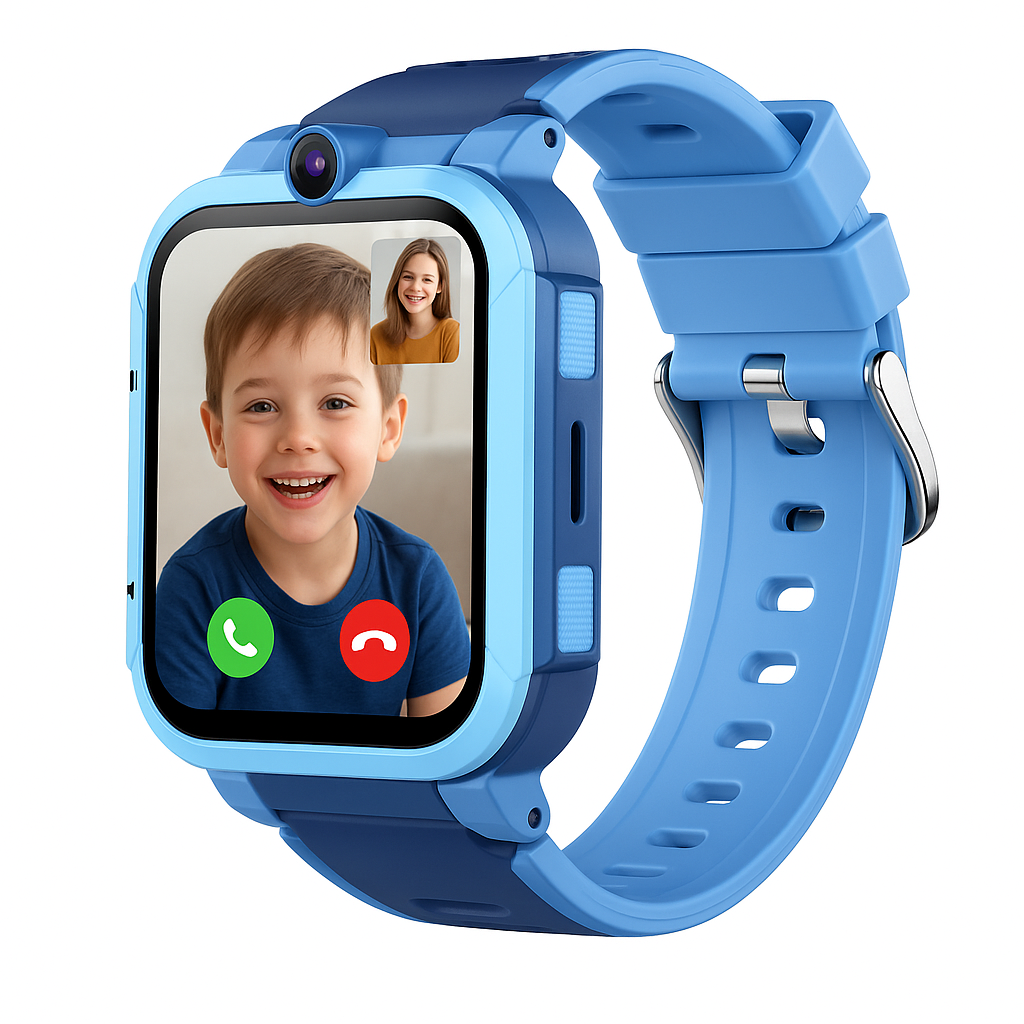 4G Kids Smartwatch with GPS Video Call Camera Sim Card for Boys Girls