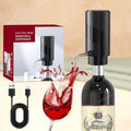 Elektrisk vinluftare och dispenser i elegant design för snabb dekantering och spillfri servering av vin