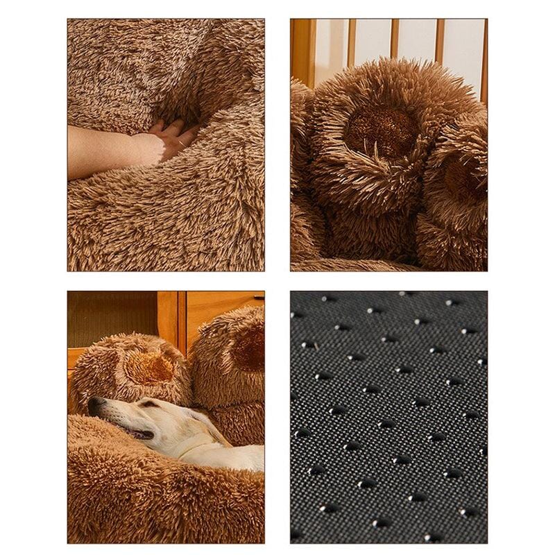 Fluffig & Gosig Hund- och Kattbädd – Trygg, Mjuk och Tvättbar