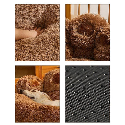 Fluffig & Gosig Hund- och Kattbädd – Trygg, Mjuk och Tvättbar