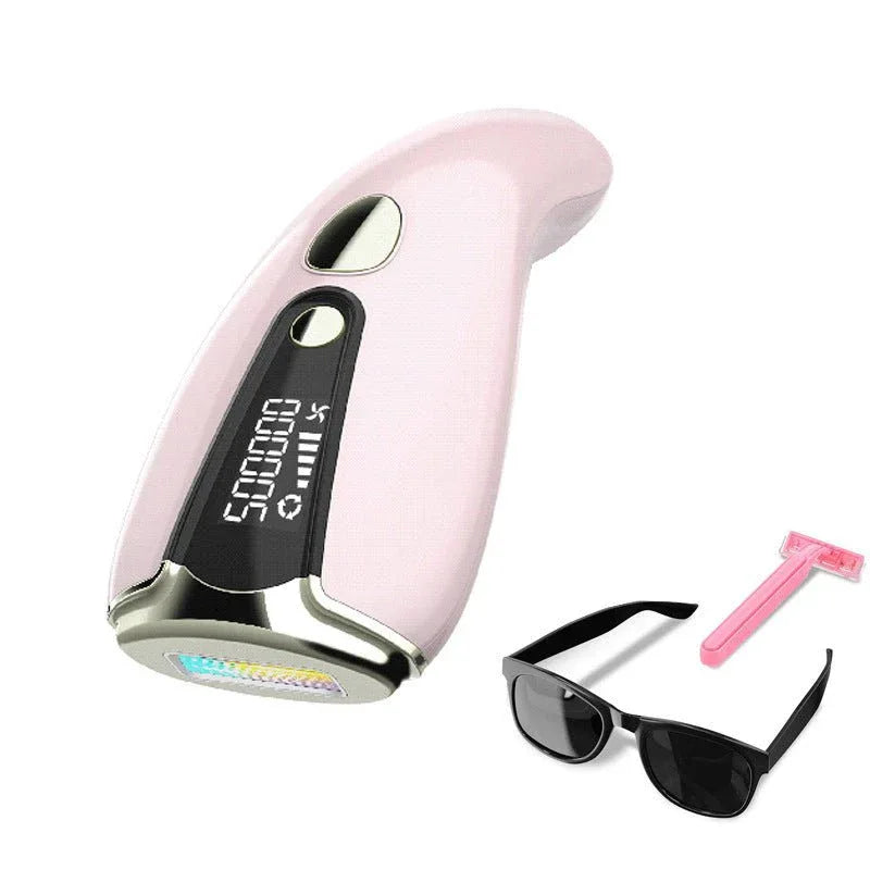 IPL LaIPL-laserhårborttagningsenhet med 999 999 blixtar för hudföryngring och hårborttagningser Hair Removal Device With 999 999 Flashes For Skin Rejuvenation & Hair Removal
