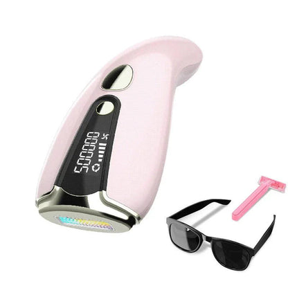 IPL LaIPL-laserhårborttagningsenhet med 999 999 blixtar för hudföryngring och hårborttagningser Hair Removal Device With 999 999 Flashes For Skin Rejuvenation & Hair Removal