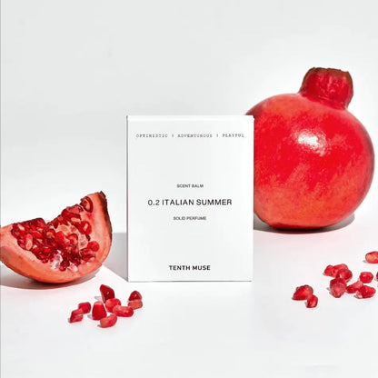 Solid perfume set - Green case