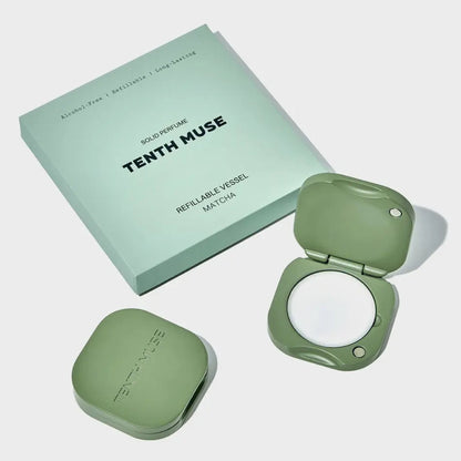 Solid perfume set - Green case