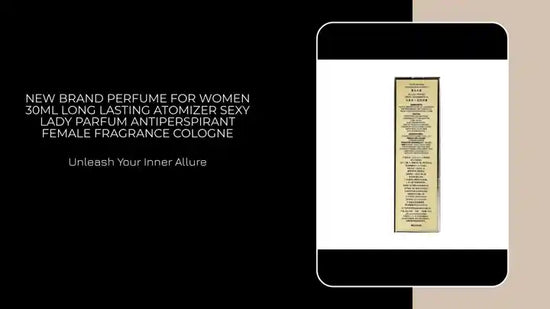 New Brand Perfume For Women 30ML Long Lasting Atomizer Sexy Lady Parfum Antiperspirant Female Fragrance Cologne by@Outfy