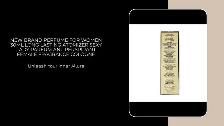 New Brand Perfume For Women 30ML Long Lasting Atomizer Sexy Lady Parfum Antiperspirant Female Fragrance Cologne by@Outfy