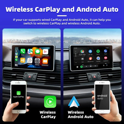 Wireless Apple CarPlay &amp; Android Auto Adapter