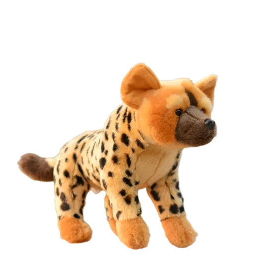 Vild afrikansk hyenahund gosedjur plyschleksak